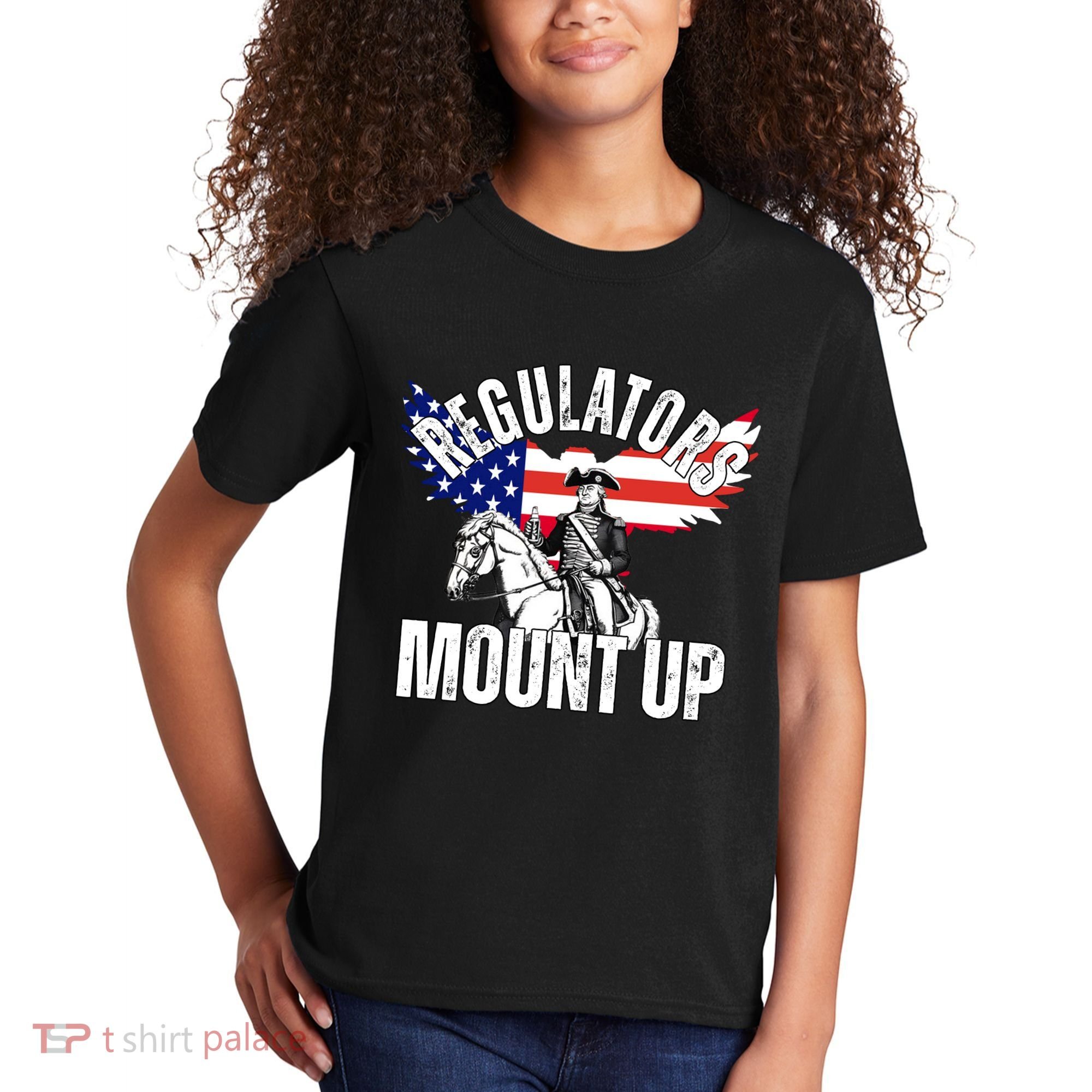 Regulators Mount Up 4th Of July Independence Day Kids T-Shirt