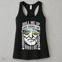 Roll Me Up And Smoke Me When I Die Women's Tank Top thumb 3