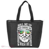 Roll Me Up And Smoke Me When I Die Tote Bag thumb 0