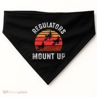 Regulators Mount Up Funny Halloween Witch USA-Made Doggie Bandana thumb 0