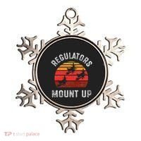 Regulators Mount Up Funny Halloween Witch Ornament thumb 0