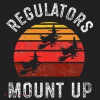 Regulators Mount Up Funny Halloween Witch Hat thumb 2
