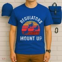 Regulators Mount Up Funny Halloween Witch T-Shirt thumb 6