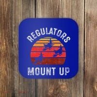 Regulators Mount Up Funny Halloween Witch Coaster thumb 0