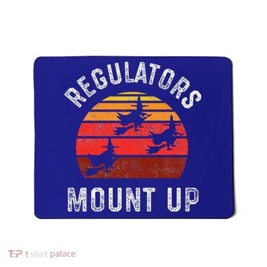 Regulators Mount Up Funny Halloween Witch Mousepad