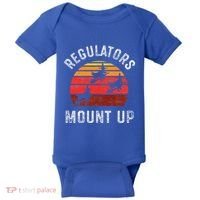 Regulators Mount Up Funny Halloween Witch Baby Bodysuit thumb 0