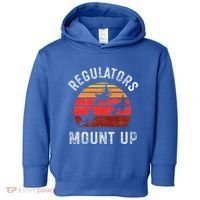 Regulators Mount Up Funny Halloween Witch Toddler Hoodie thumb 0