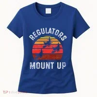Regulators Mount Up Funny Halloween Witch Women's T-Shirt thumb 0