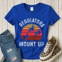 Regulators Mount Up Funny Halloween Witch Women's T-Shirt thumb 3