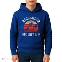 Regulators Mount Up Funny Halloween Witch Kids Hoodie thumb 4