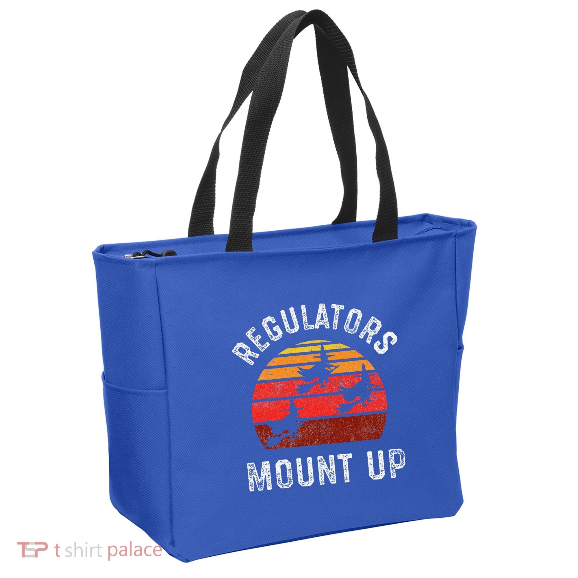 Regulators Mount Up Funny Halloween Witch Tote Bag