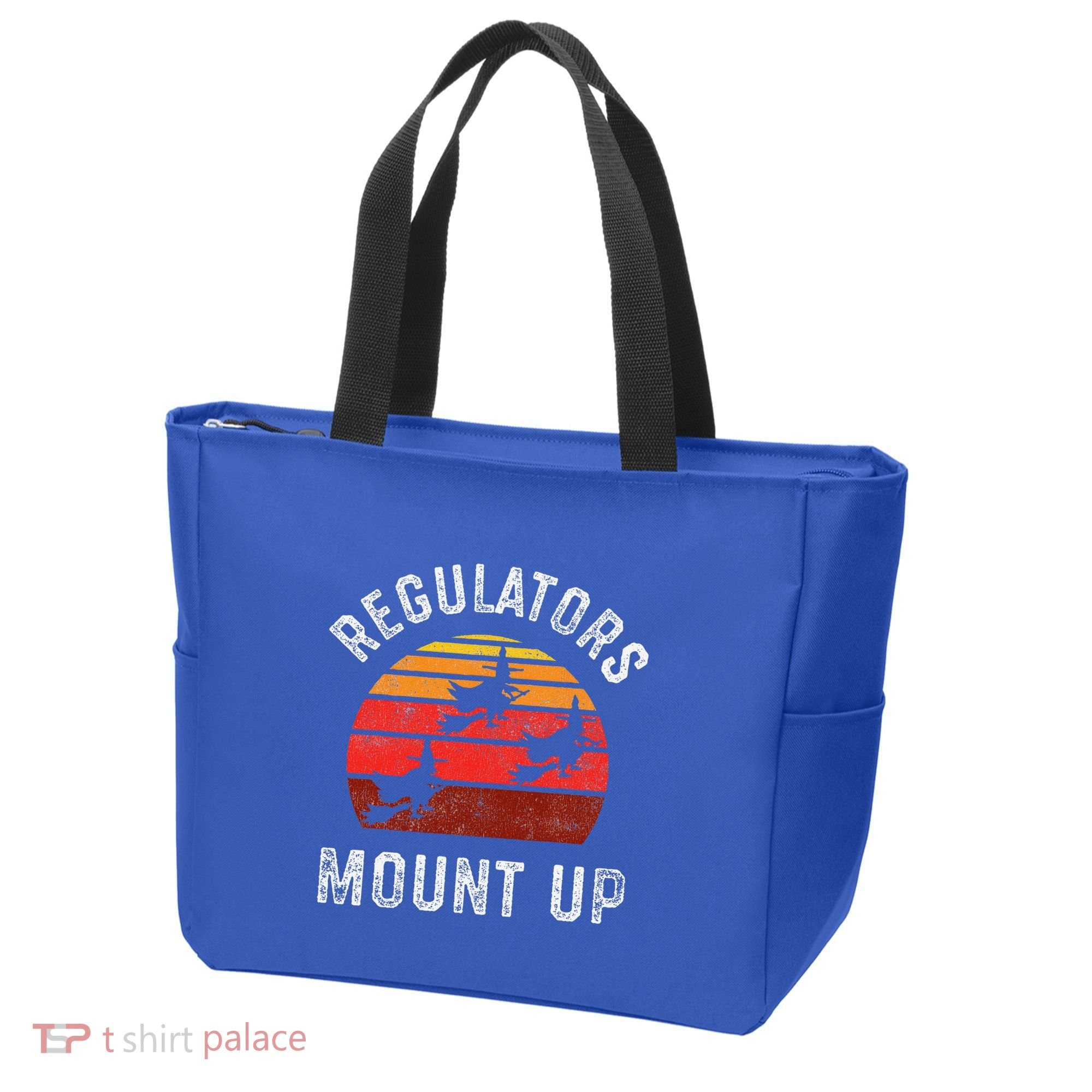 Regulators Mount Up Funny Halloween Witch Tote Bag