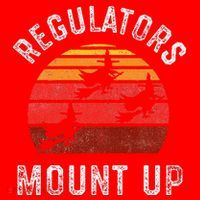 Regulators Mount Up Funny Halloween Witch Santa Hat thumb 1