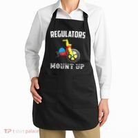 Regulators Mount Up Funny Hip Hop Rap Apron thumb 2