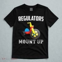 Regulators Mount Up Funny Hip Hop Rap T-Shirt thumb 5