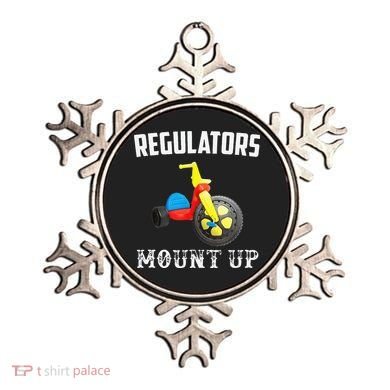 Regulators Mount Up Funny Hip Hop Rap Ornament