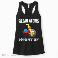 Regulators Mount Up Funny Hip Hop Rap Women's Tank Top thumb 0