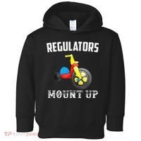 Regulators Mount Up Funny Hip Hop Rap Toddler Hoodie thumb 0
