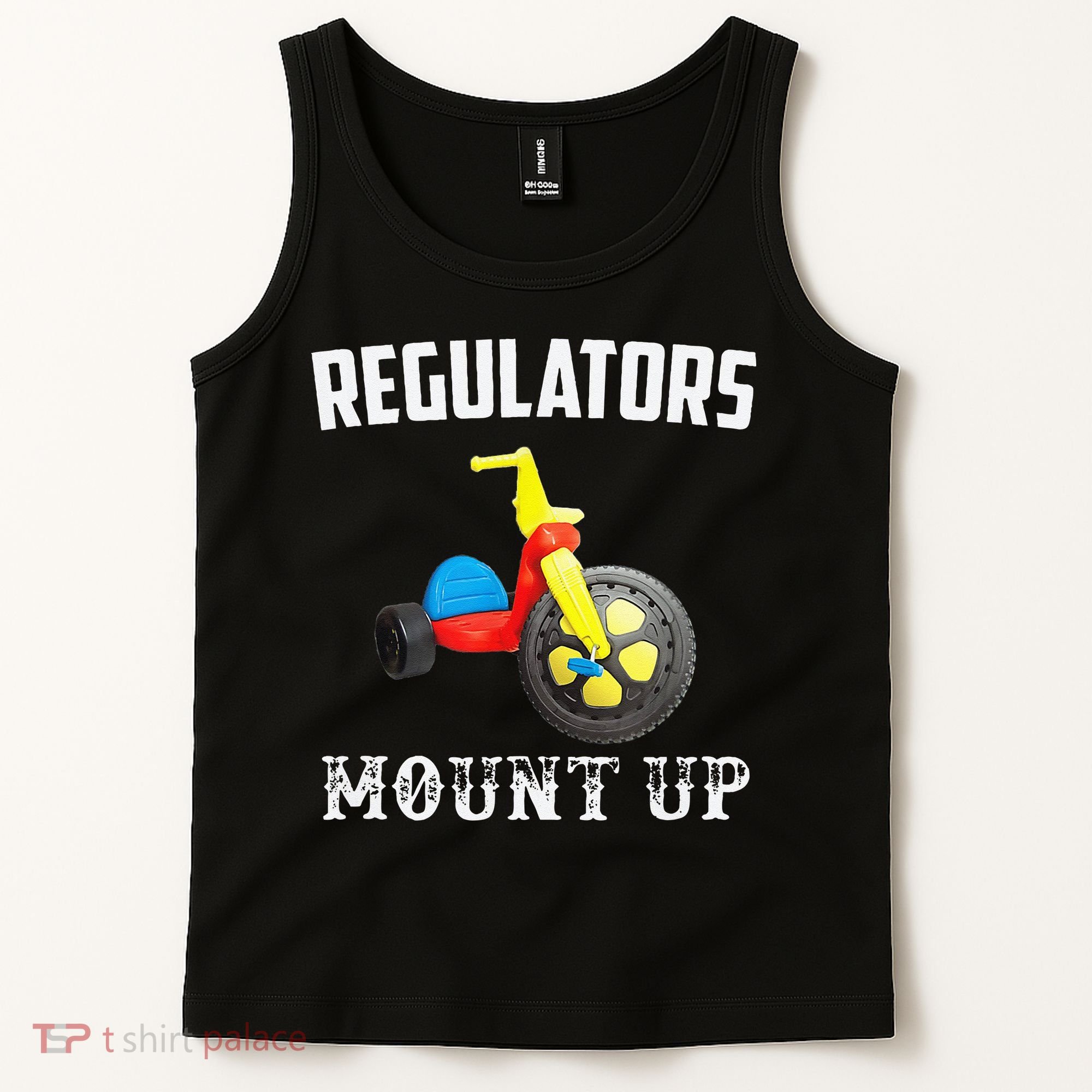 Regulators Mount Up Funny Hip Hop Rap Tank Top