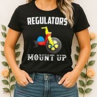 Regulators Mount Up Funny Hip Hop Rap Women's T-Shirt thumb 2