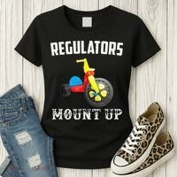 Regulators Mount Up Funny Hip Hop Rap Women's T-Shirt thumb 3