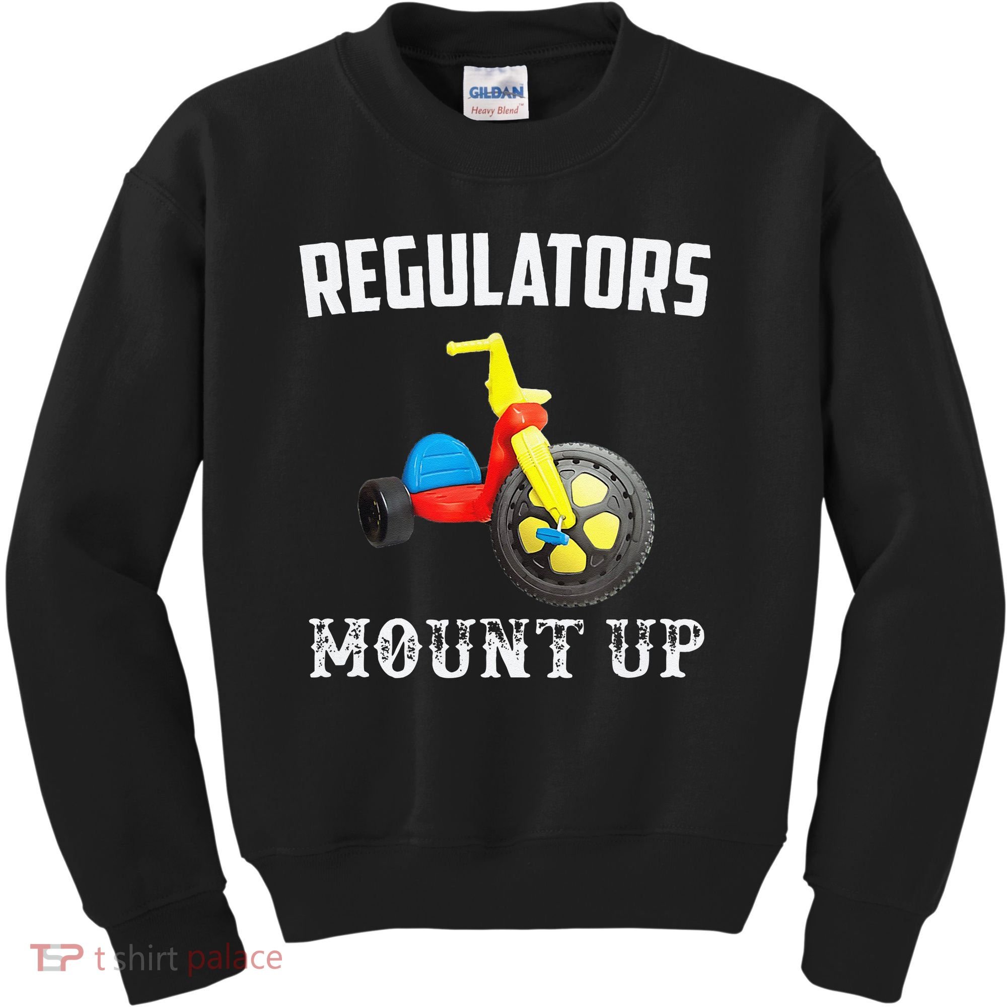 Regulators Mount Up Funny Hip Hop Rap Kids Sweatshirt
