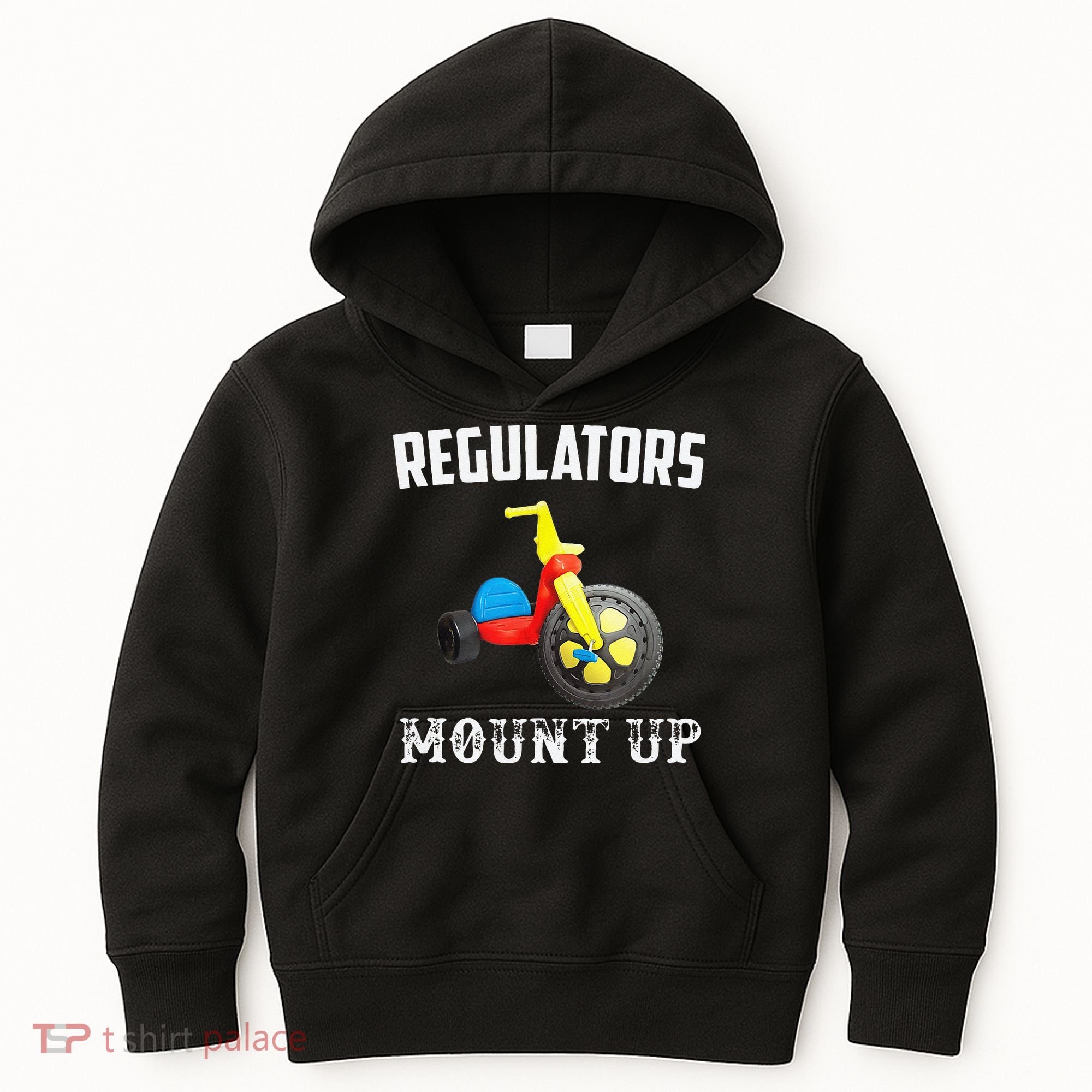 Regulators Mount Up Funny Hip Hop Rap Kids Hoodie