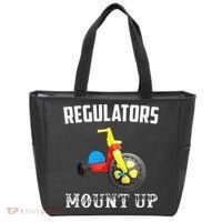 Regulators Mount Up Funny Hip Hop Rap Tote Bag thumb 0