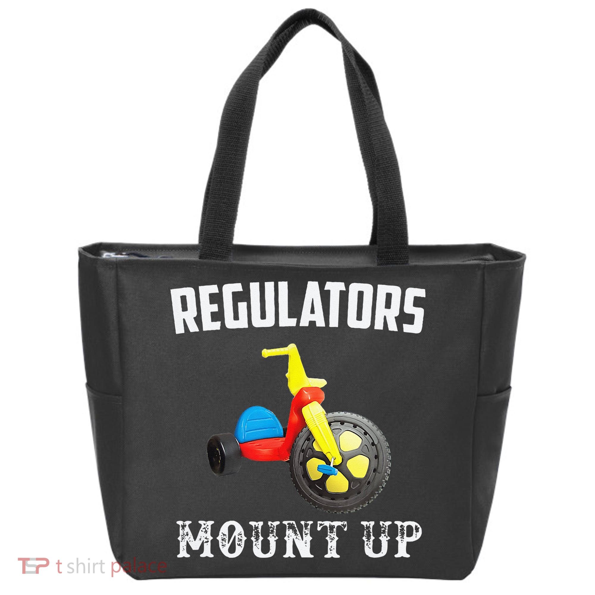 Regulators Mount Up Funny Hip Hop Rap Tote Bag