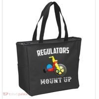Regulators Mount Up Funny Hip Hop Rap Tote Bag thumb 2