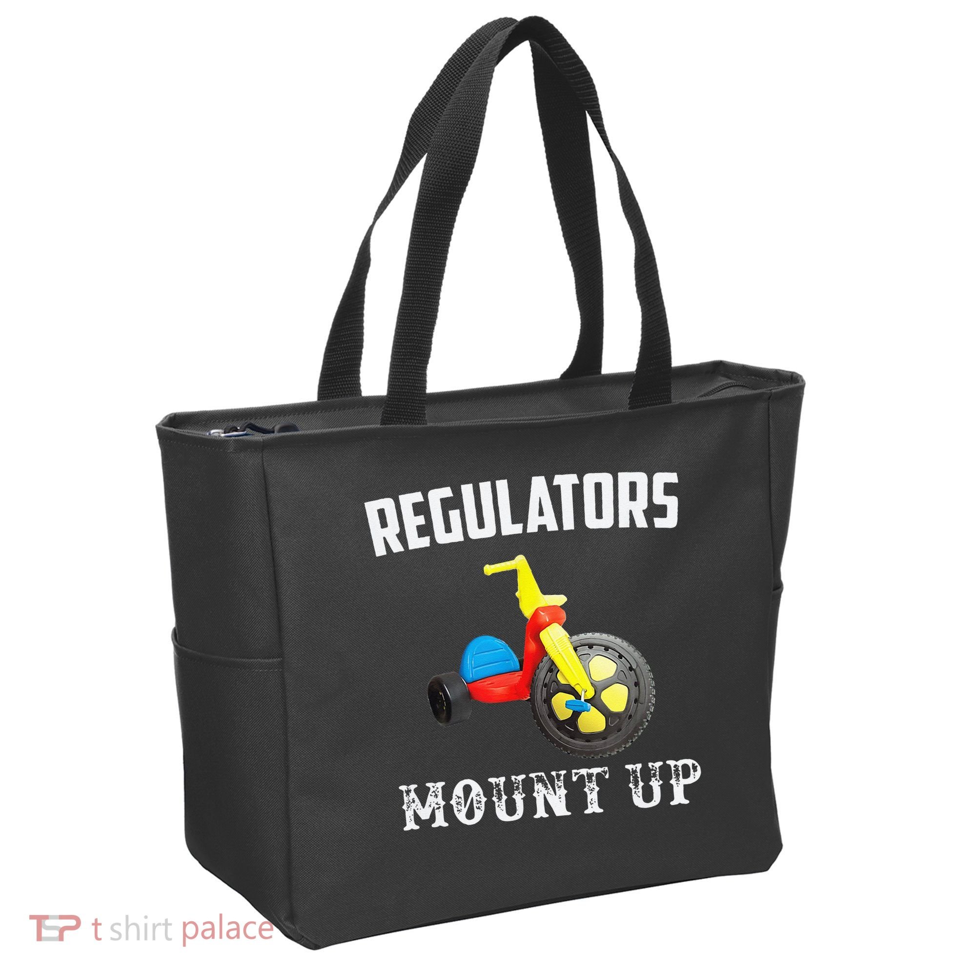 Regulators Mount Up Funny Hip Hop Rap Tote Bag