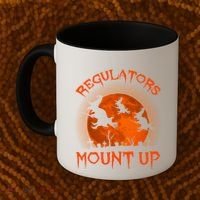 Regulators Mount Up Funny Halloween All Hallows Eve Witch Cute Gift Coffee Mug thumb 2