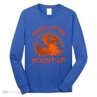 Regulators Mount Up Funny Halloween All Hallows Eve Witch Cute Gift Long Sleeve Shirt thumb 0