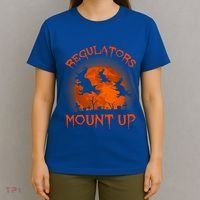Regulators Mount Up Funny Halloween All Hallows Eve Witch Cute Gift T-Shirt thumb 4