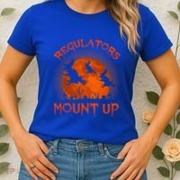 Regulators Mount Up Funny Halloween All Hallows Eve Witch Cute Gift Women's T-Shirt thumb 2