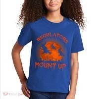 Regulators Mount Up Funny Halloween All Hallows Eve Witch Cute Gift Kids T-Shirt thumb 2