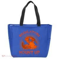 Regulators Mount Up Funny Halloween All Hallows Eve Witch Cute Gift Tote Bag thumb 0