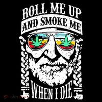 Roll Me Up And Smoke Me When I Die Ornament thumb 1