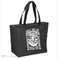 Roll Me Up And Smoke Me When I Die Tote Bag thumb 2