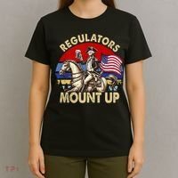 Regulators Mount Up 4th Of July Independence Day T-Shirt thumb 4