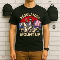 Regulators Mount Up 4th Of July Independence Day T-Shirt thumb 6