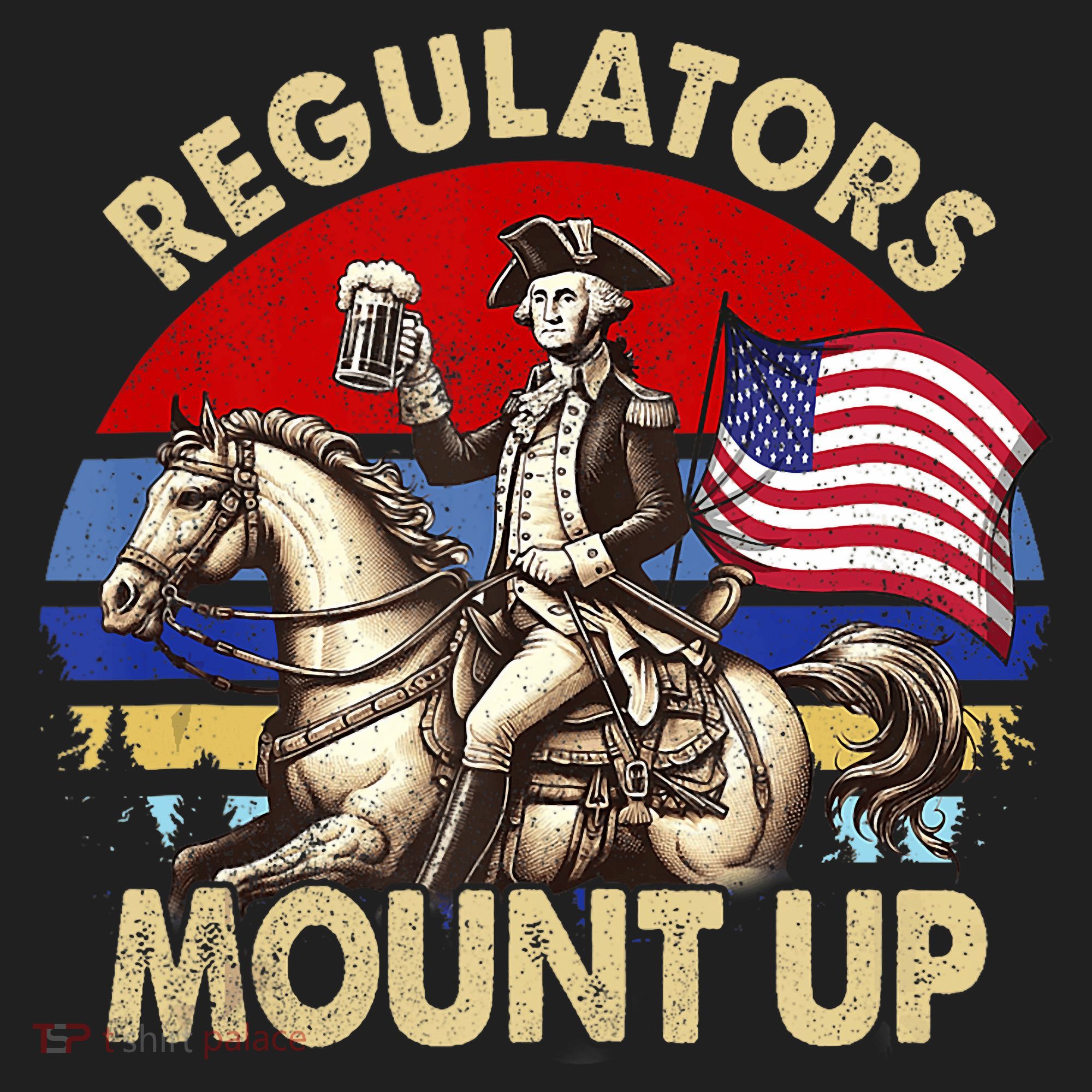 Regulators Mount Up 4th Of July Independence Day Beanie
