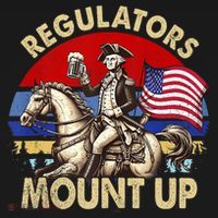Regulators Mount Up 4th Of July Independence Day Mousepad thumb 1