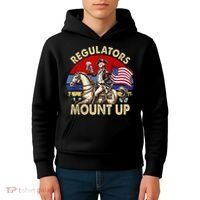 Regulators Mount Up 4th Of July Independence Day Kids Hoodie thumb 4