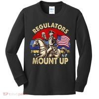 Regulators Mount Up 4th Of July Independence Day Kids Long Sleeve Shirt thumb 0