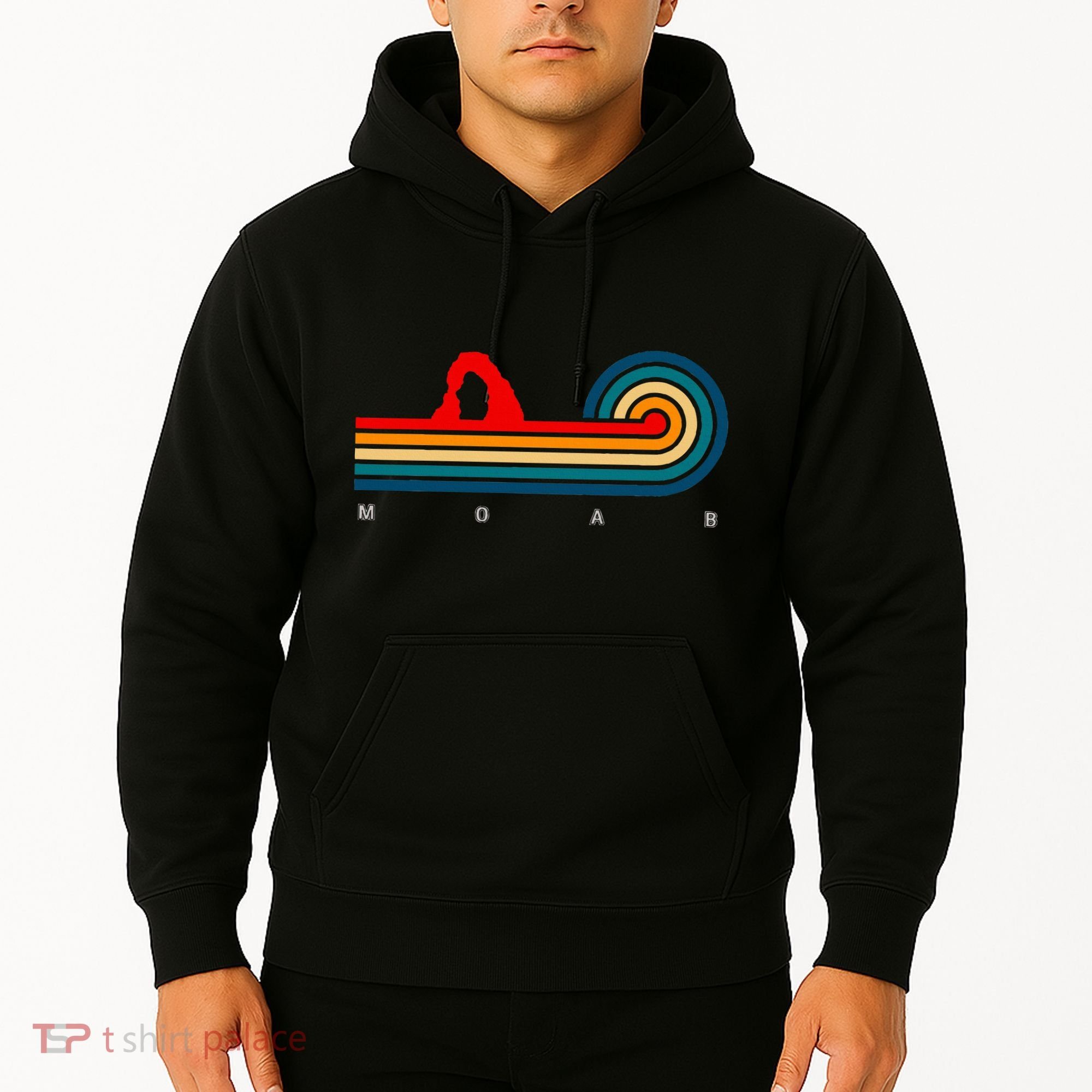 Retro Moab Utah Hoodie