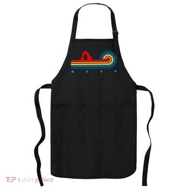 Retro Moab Utah Apron
