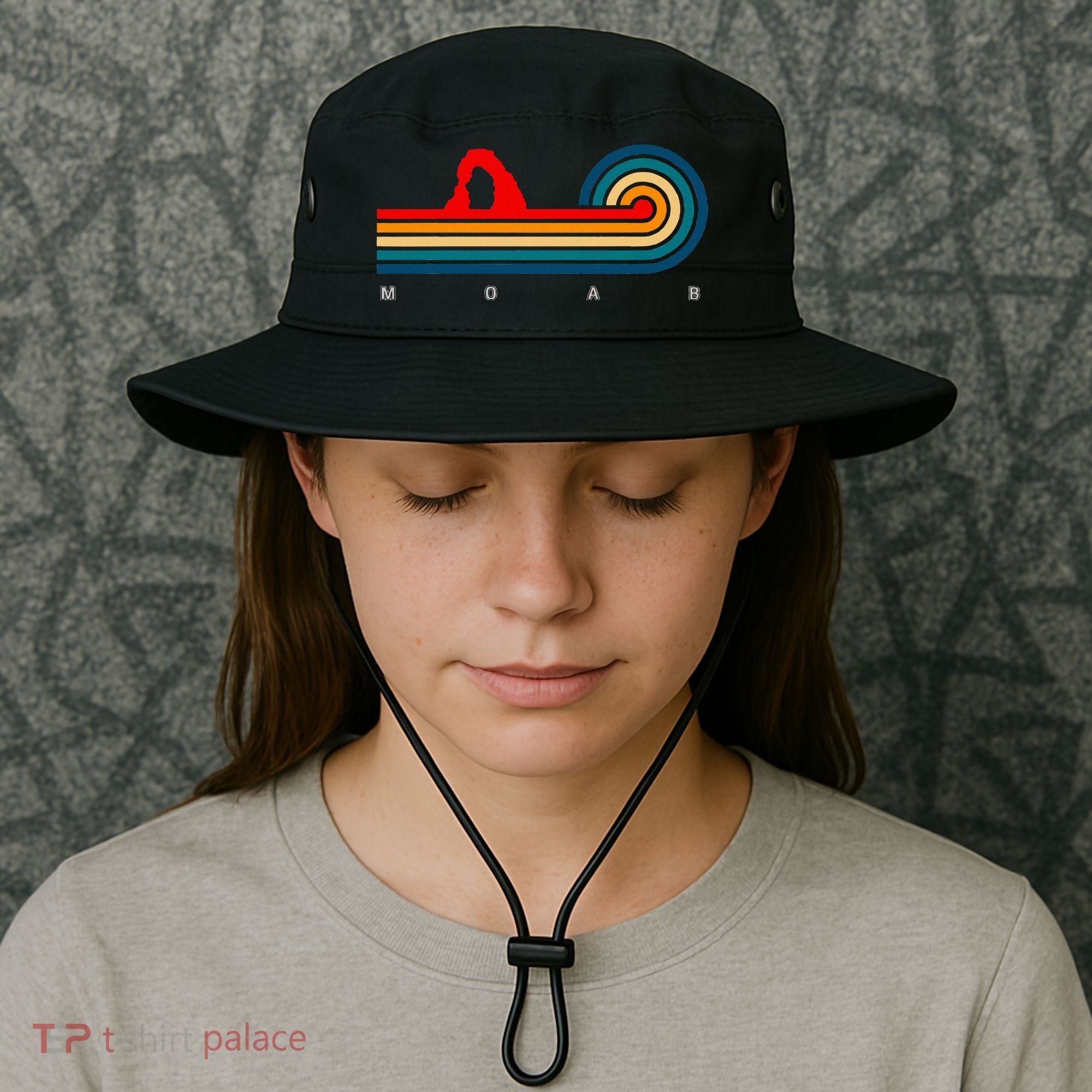 Retro Moab Utah Bucket Hat