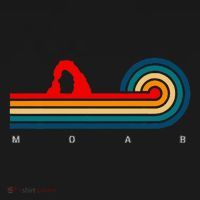 Retro Moab Utah Polo thumb 3