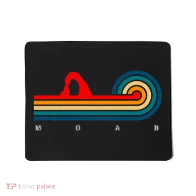 Retro Moab Utah Mousepad